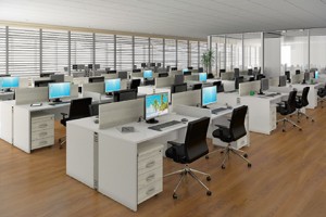 Mesa Plataforma com Pé Painel PD2PN